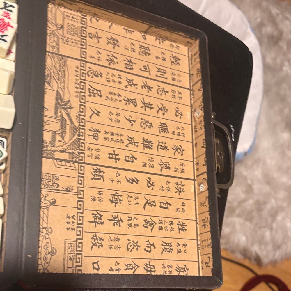 Vintage Chinese mahjong set - Picture 3 of 3